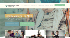 Desktop Screenshot of catherinemillerlaw.com